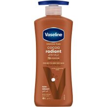 Buy Vaseline Cocoa Radiant Intensive Care Body Lotion - 400ml in Egypt