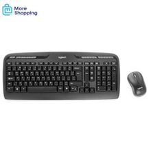 اشتري Logitech Combo Keyboard & Mouse Wireless Compo MK330 - Black في مصر