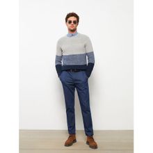 Buy LC Waikiki Crew Neck Long Sleeve Color Block Men's Knitwear Sweater in Egypt