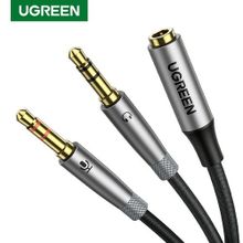 Buy Ugreen Headphone Splitter Adapter 3.5mm Smartphone Headset Cable in Egypt