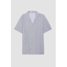 Buy Defacto Regular Fit Printed Short Sleeve Shirt in Egypt