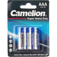 Buy Camelion Super Heavy Duty Batteries R6/AAA/Pack Of 4 in Egypt