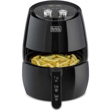 Buy BLACK+DECKER Air Fryer Without Oil, 4.5 Liter, Black - AF350 in Egypt