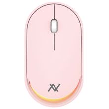 Buy LAVVENTO (MO18P) Dual Mode Bluetooth Mouse With Re-Chargeable Battery - PinkLavventoDual Mode Bluetooth 2.4GHz Mouse in Egypt