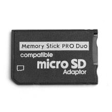 Buy Memory Stick Pro Duo Adapter, Micro-SD/Micro-SDHC TF Card to Memory Stick MS Pro Duo Card for Sony PSP Card Adapter in Egypt