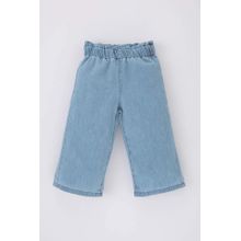 Buy Defacto Baby Girl Paperbag Wide Leg Jeans in Egypt