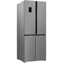 Buy Beko GNE480E20ZXPH Free-Standing Inverter Motor No-Frost Refrigerator - 450 Litres - Stainless Steel in Egypt