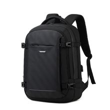 اشتري RAHALA EF91M 15.6-inch Casual Laptop Fashion Business Outdoor Large Capacity Backpack Bag, Black في مصر