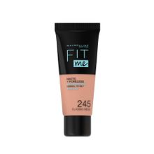 اشتري Maybelline New York Maybelline New York Fit Me Matte + Poreless – 245 CLASSIC BEIGE في مصر