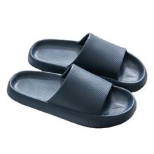 Buy 1 Pair Shower Slippers Thick Sole Anti Skid-Dark Blue in Egypt