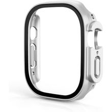 Buy Apple Watch Ultra 49mm TPU Hard Protective Case - Silver in Egypt