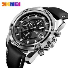 اشتري Skmei Men Watches Fashion Quartz Watch Male Clock 9156 في مصر