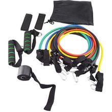 Buy 11Pcs/Set Resistance Bands Workout Exercise Training Tube Pull Rope Rubber Expander Elastic Yoga Pilates Abs Exercise Fitness Bands0 in Egypt