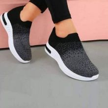 Buy SYR Fashion Women Mesh Sneakers-BlackFashion Women Mesh Sneakers Outdoor Sports Shoes Slip On Female Casual -Black in Egypt