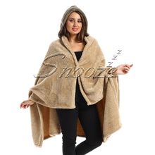 اشتري Snooze Wearable Fleece Set 2 Pieces, Beige * Dark Green في مصر