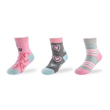Buy Junior Kids Socks Girl Long P/3 in Egypt