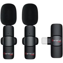 Buy General K10 K2 Wireless Microphone For Android Type C , Wireless Plug Play Microphone in Egypt