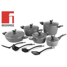 Buy Bergner Artesia Marble Cookware Set - 14 Pcs in Egypt