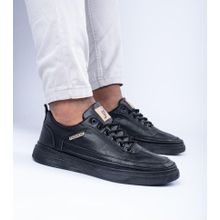 Buy Elegant Flat Shoes For Men St (Black) in Egypt
