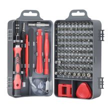 Buy 115 In 1 Precision Screw Driver Mobile Phone Computer Disassembly Maintenance Tool Set(Red) in Egypt