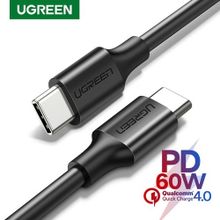 اشتري Ugreen USB C To USB Type C Cable 60W 3A Charging Cable  0.5M Black في مصر