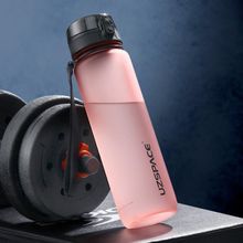 اشتري Glow pink High Quality Water Bottle 0ML 1000ML BPA Free Leak Proof Portable For Drink Bottles Sports Eco Friendly في مصر