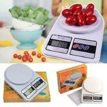 Buy Kitchen Scale Kitchen Digital Scale 10 Kg - White in Egypt