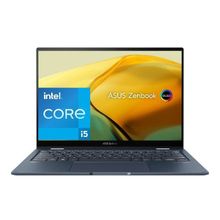 Buy Asus Zenbook 14 Flip OLED-UP3404VA-OLED005W(i5-1340P- 8GB LPDDR5- 512GB SSD-GPU Intergrated Intel®- Display 14" 2.8K (2880 X 1800) OLED-OS Win11-Ponder Blue-Sleeve Stylus Pen) in Egypt