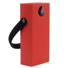 اشتري Silicone Case for ROMOSS Zeus PEA40 40000MAh Power Bank Anti-Slip/Anti-Fall Soft Cover Portable Protective Sleeve(Red) في مصر