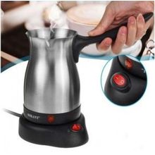 اشتري Sokany Turkish Coffee Maker Stainless Steel 5 Cups - 600 W في مصر