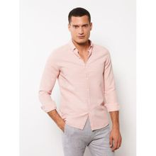 Buy LC Waikiki Slim Fit Long Sleeve DobbyMen's Shirt in Egypt