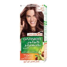 Buy Garnier Color Naturals Permanent Crème Hair Color - 6.7 Pure Chocolate Brown in Egypt