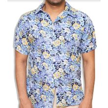 اشتري General Summer Mens Hawaiian Shirt  / Hawaii Flower Men Beach Shirts في مصر