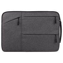 اشتري Generic Universal Multiple Pockets Wearable Oxford Cloth Soft Portable Simple Business Laptop Tablet Bag, For 13.3 inch and Belowbook, Samsung, Lenovo, Sony, DELL Alienware, CHUWI, ASUS, HP (Grey) في مصر