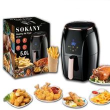 Buy Sokany Healthy Digital Screen Air Fryer - 5l in Egypt