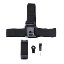 Buy Universal Head Strap Mount Headband Holder with Mobile Phone Clip Holder for Smartphones Vlog Accessories in Egypt