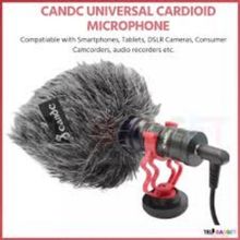 Buy Microphone Universal Cardioid For Phone And DSLR Camera - Black in Egypt