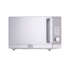 اشتري BLACK+DECKER Microwave Oven With Grill, 30 Liter, 900 Watt, Silver - MZ30PGSS في مصر