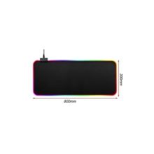 Buy [80x30cm] RGB Gaming Mouse Pad - Non-Slip Rubber Base - Extended Mousepad in Egypt