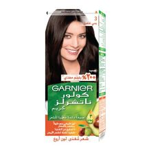 اشتري Garnier Color Naturals Permanent Crème Hair Color - 3 Dark Brown في مصر