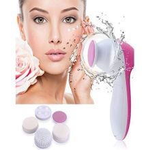 Buy 5 In 1 Body Face Skin Care Cleaning Wash Brush in Egypt