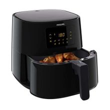 اشتري Philips XL Essential Airfryer Digital With Rapid Air Technology, Black - HD9270 في مصر