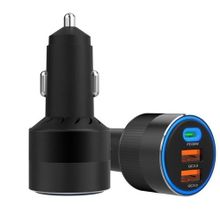 Buy Aluminum Alloy Flash Phone Car Charger, Model: 2UC 66W in Egypt