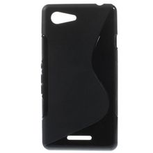 Buy S Shape Case For Sony Xperia E3 - Black in Egypt