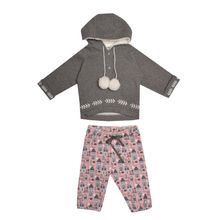 اشتري Junior Baby Girls Set ( Sweatshirt & Pants ) في مصر