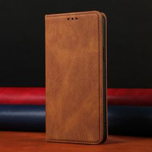 Buy （Auburn）Magnetic FLip Leather Phone Case For IPhone 14 13 Mini 12 11 Pro Max Mobile Cover 7 8 6 6s Plus SE 2020 Stand Coque Wallet Funda JIN in Egypt