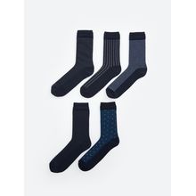 Buy LC Waikiki Patterned Men's Socket Socks 5-Pack in Egypt