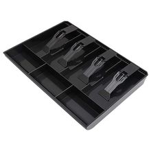 Buy Cash Register Drawer - Cash Money Tray Replacement 4 Bill/3 Coin Cash Register Insert Tray,12.6 x 9.6 x 1.4Inch in Egypt