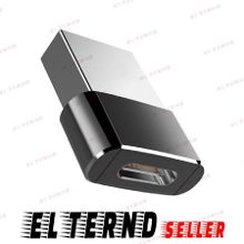 Buy OTG Adapter USB Male To Type C Female - Black in Egypt