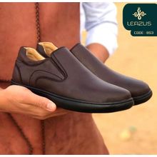 Buy Natural Leather Leazus Casual Shoes - Brown in Egypt